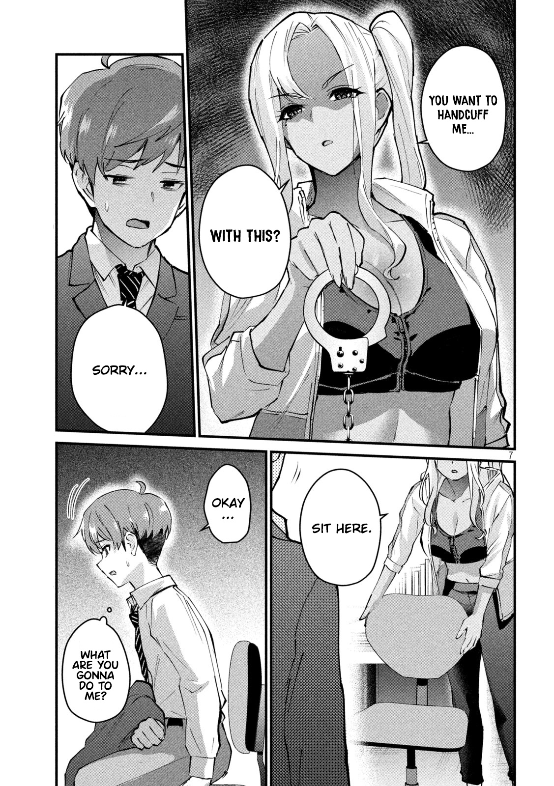 Gyaru Sensei Chapter 4 page 8 - Chapter 4: Gal-Sen First Calligraphy