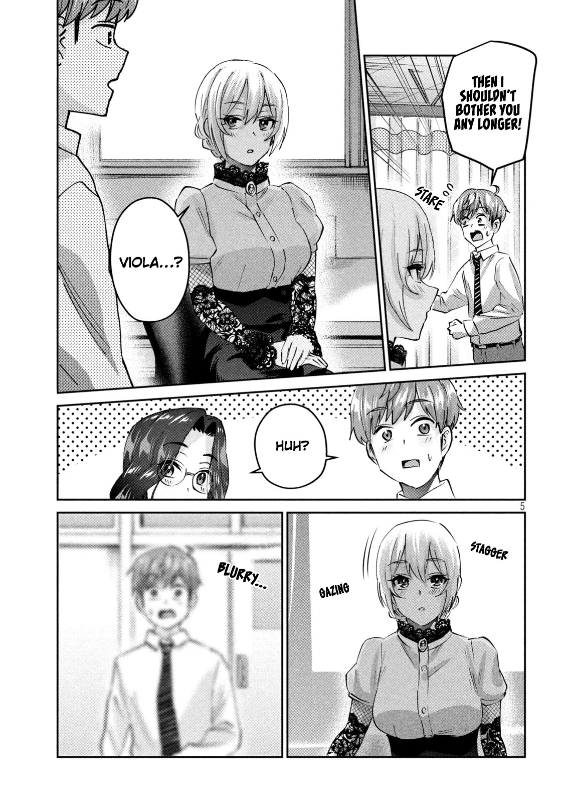 Gyaru Sensei Chapter 40 page 6 - Chapter 40: Blonde Sensei and Scrubbing Each Other