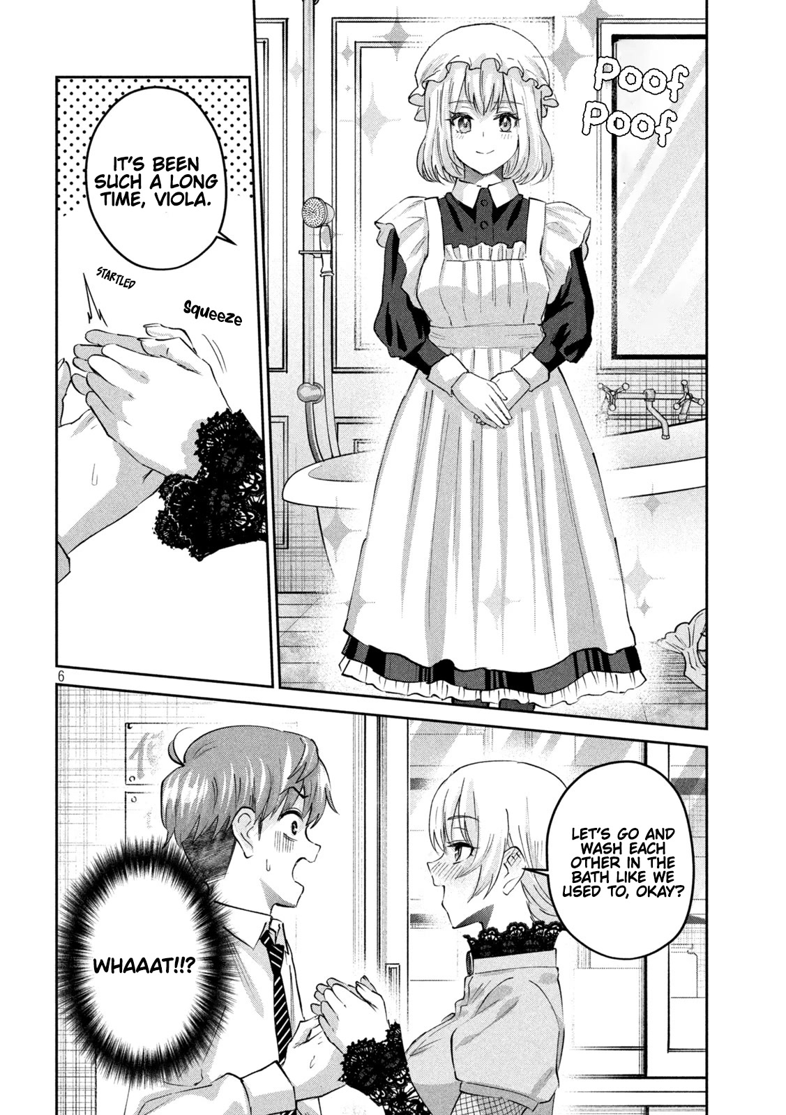 Gyaru Sensei Chapter 40 page 7 - Chapter 40: Blonde Sensei and Scrubbing Each Other