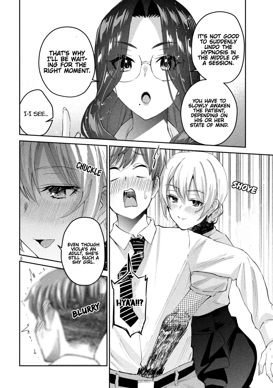 Gyaru Sensei Chapter 40 page 9 - Chapter 40: Blonde Sensei and Scrubbing Each Other