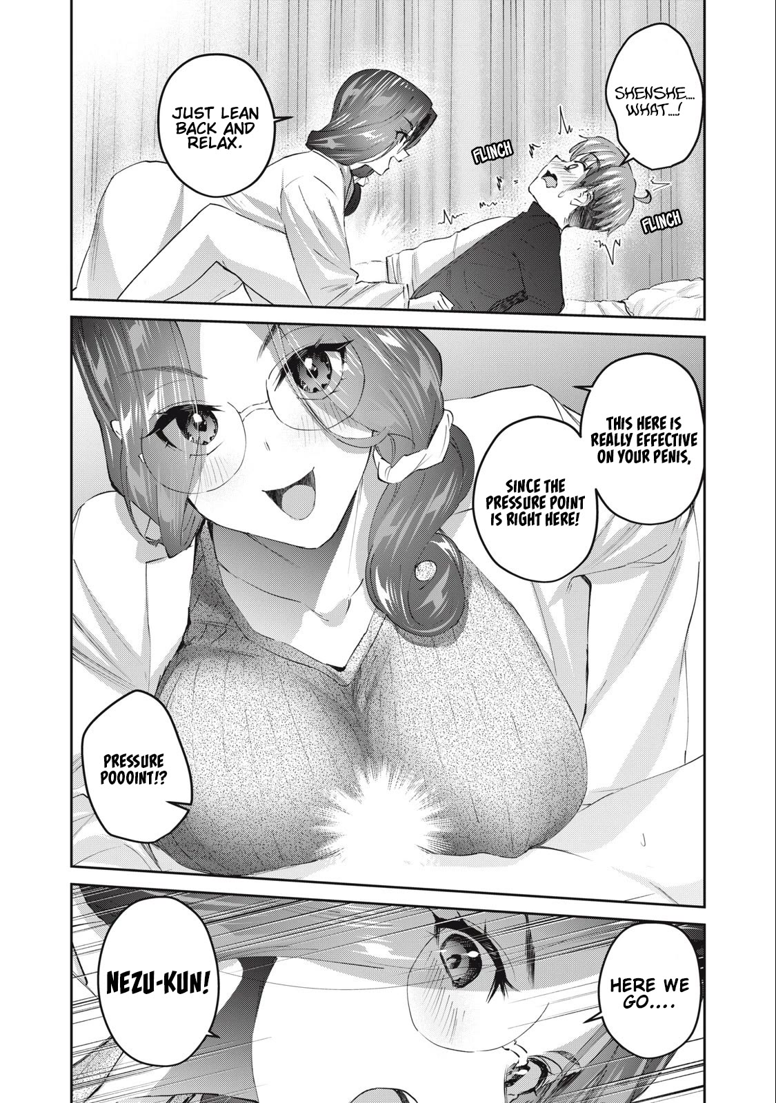Gyaru Sensei Chapter 43 page 14 - Chapter 43: A Pressure Point Massage by Mama-Sen