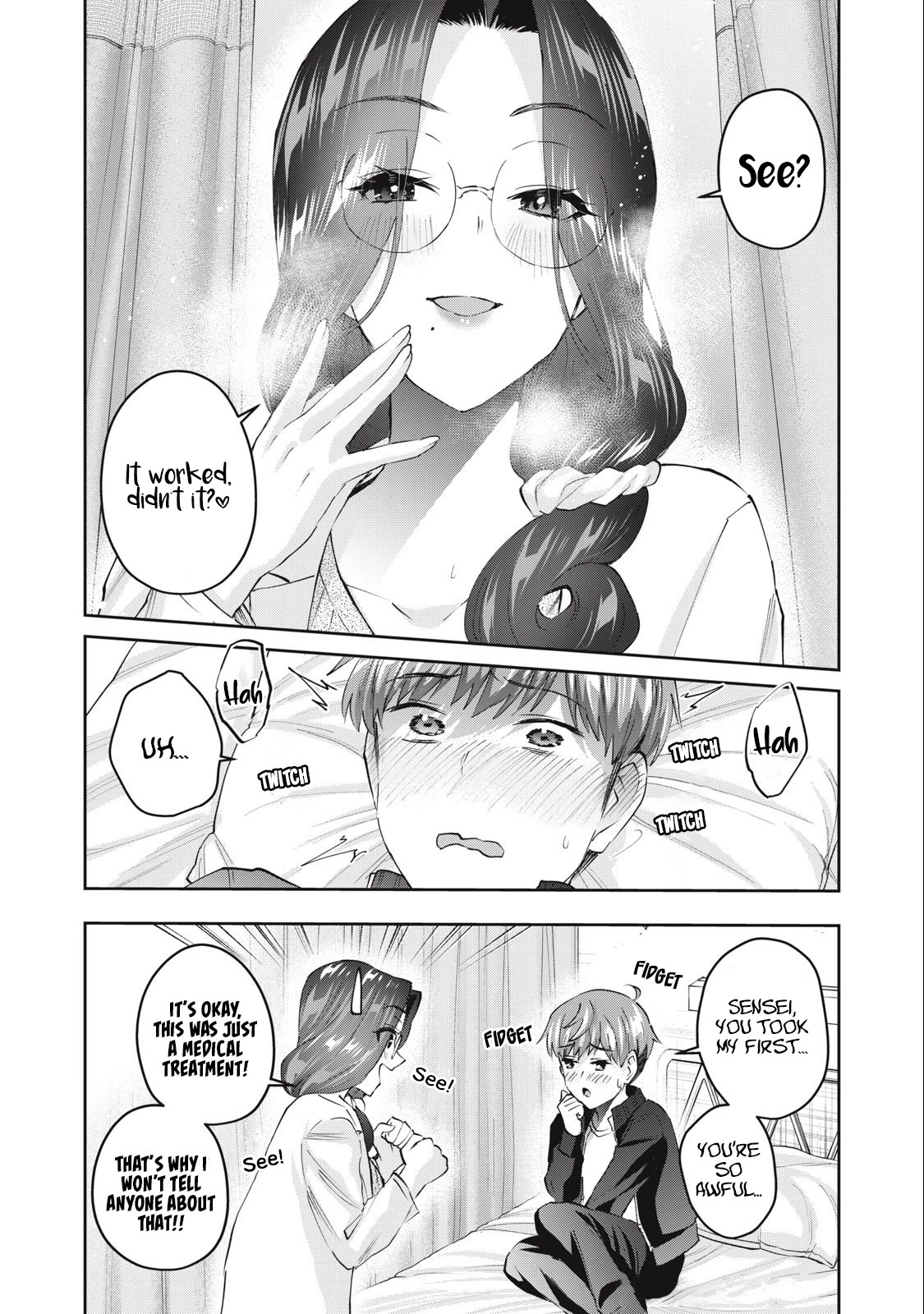 Gyaru Sensei Chapter 43 page 17 - Chapter 43: A Pressure Point Massage by Mama-Sen