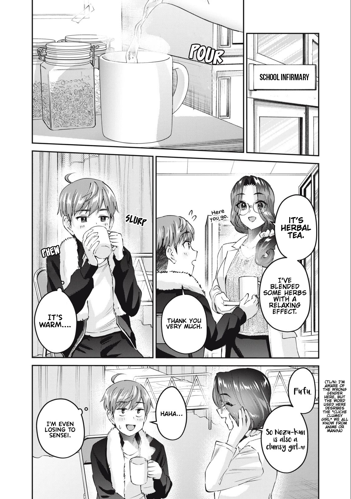 Gyaru Sensei Chapter 43 page 5 - Chapter 43: A Pressure Point Massage by Mama-Sen