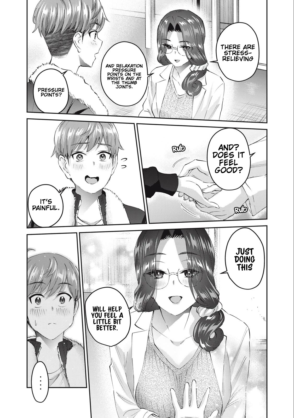 Gyaru Sensei Chapter 43 page 7 - Chapter 43: A Pressure Point Massage by Mama-Sen