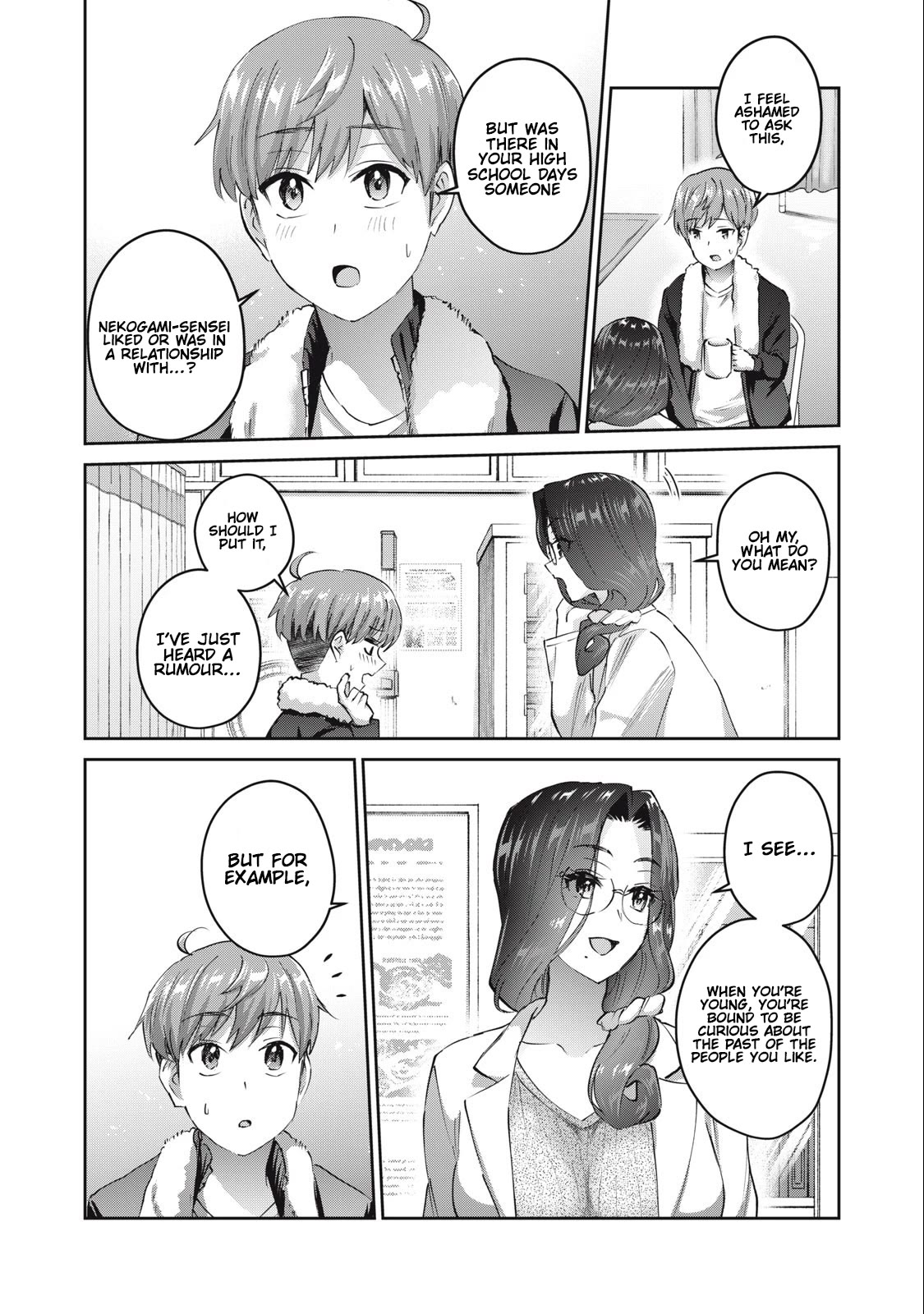 Gyaru Sensei Chapter 43 page 8 - Chapter 43: A Pressure Point Massage by Mama-Sen