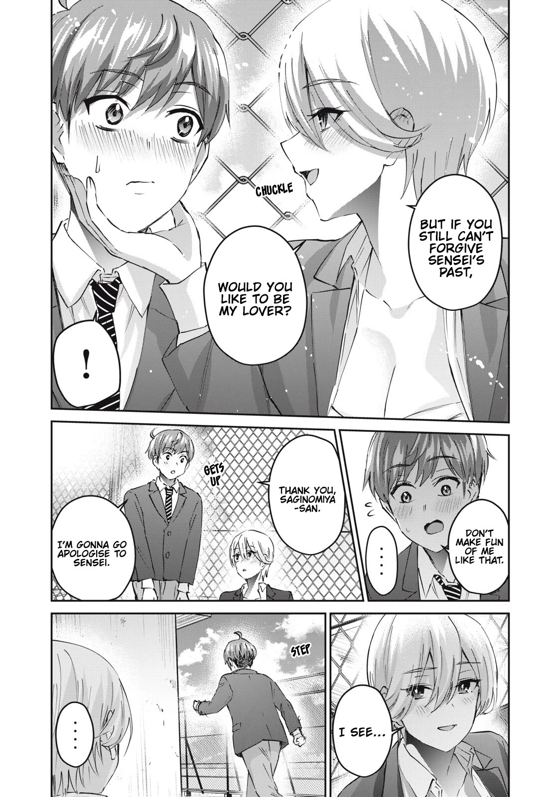 Gyaru Sensei Chapter 44 page 15 - Chapter 44: Ikemen JK's Consultation Room
