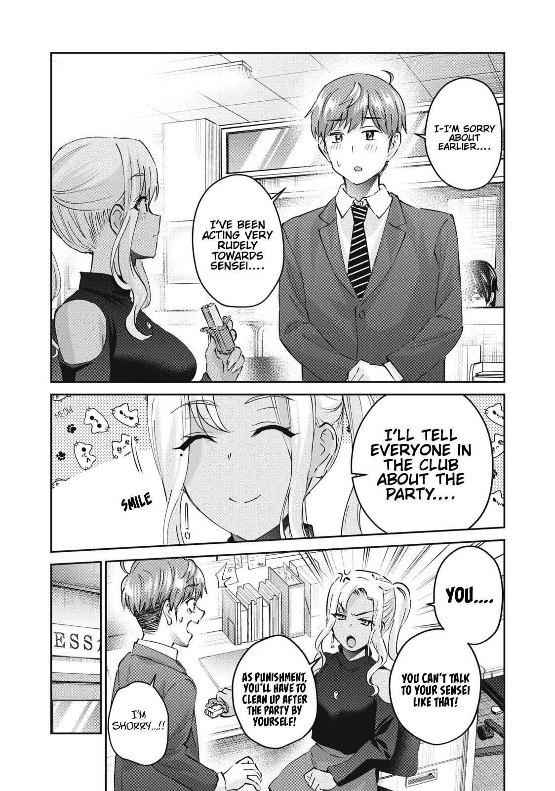 Gyaru Sensei Chapter 44 page 17 - Chapter 44: Ikemen JK's Consultation Room