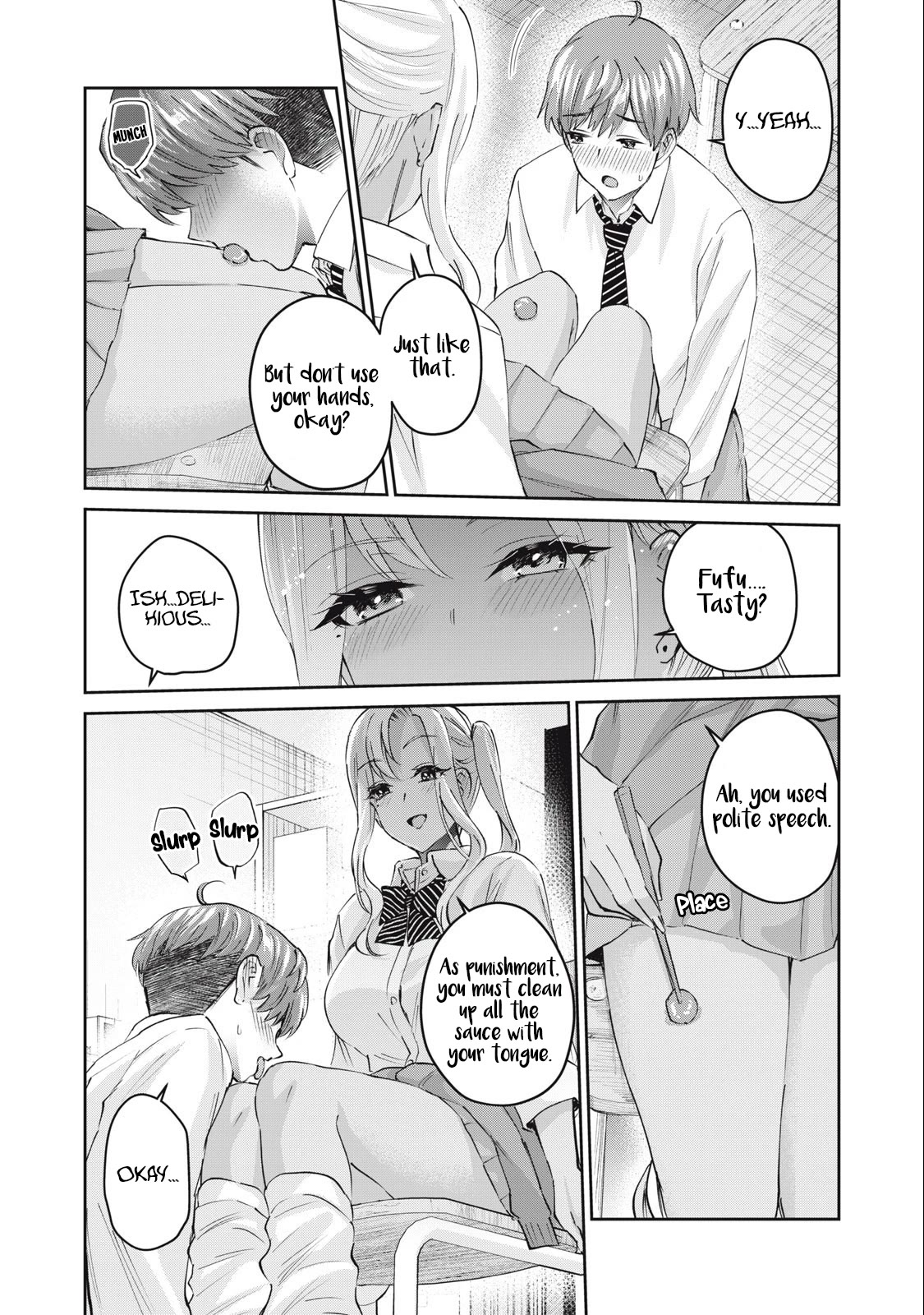Gyaru Sensei Chapter 46 page 8 - Chapter 46: Gyaru-Sen is a Classmate