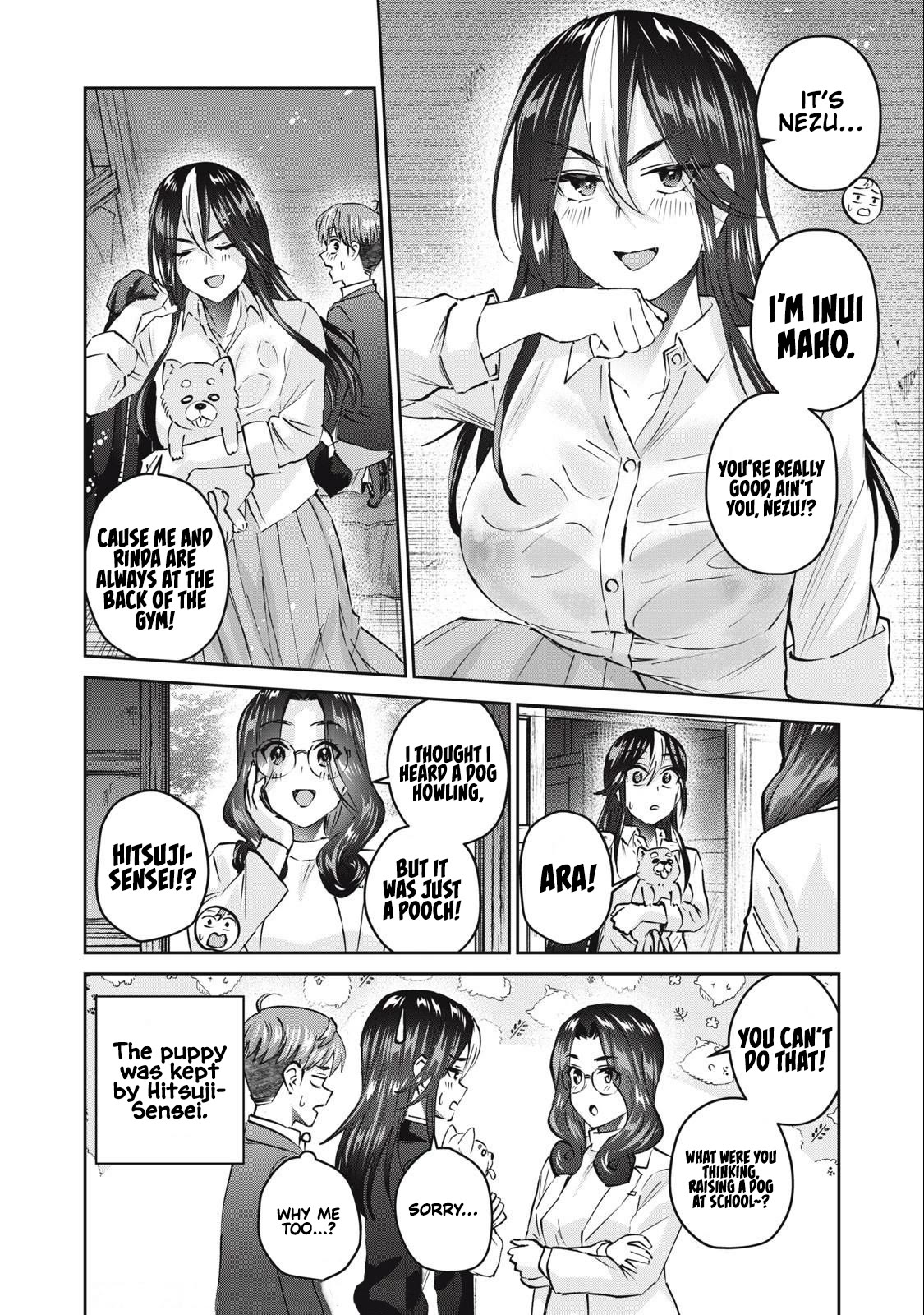 Gyaru Sensei Chapter 48 page 17 - Chapter 48: Yankee JK and a Moist Shelter From The Rain