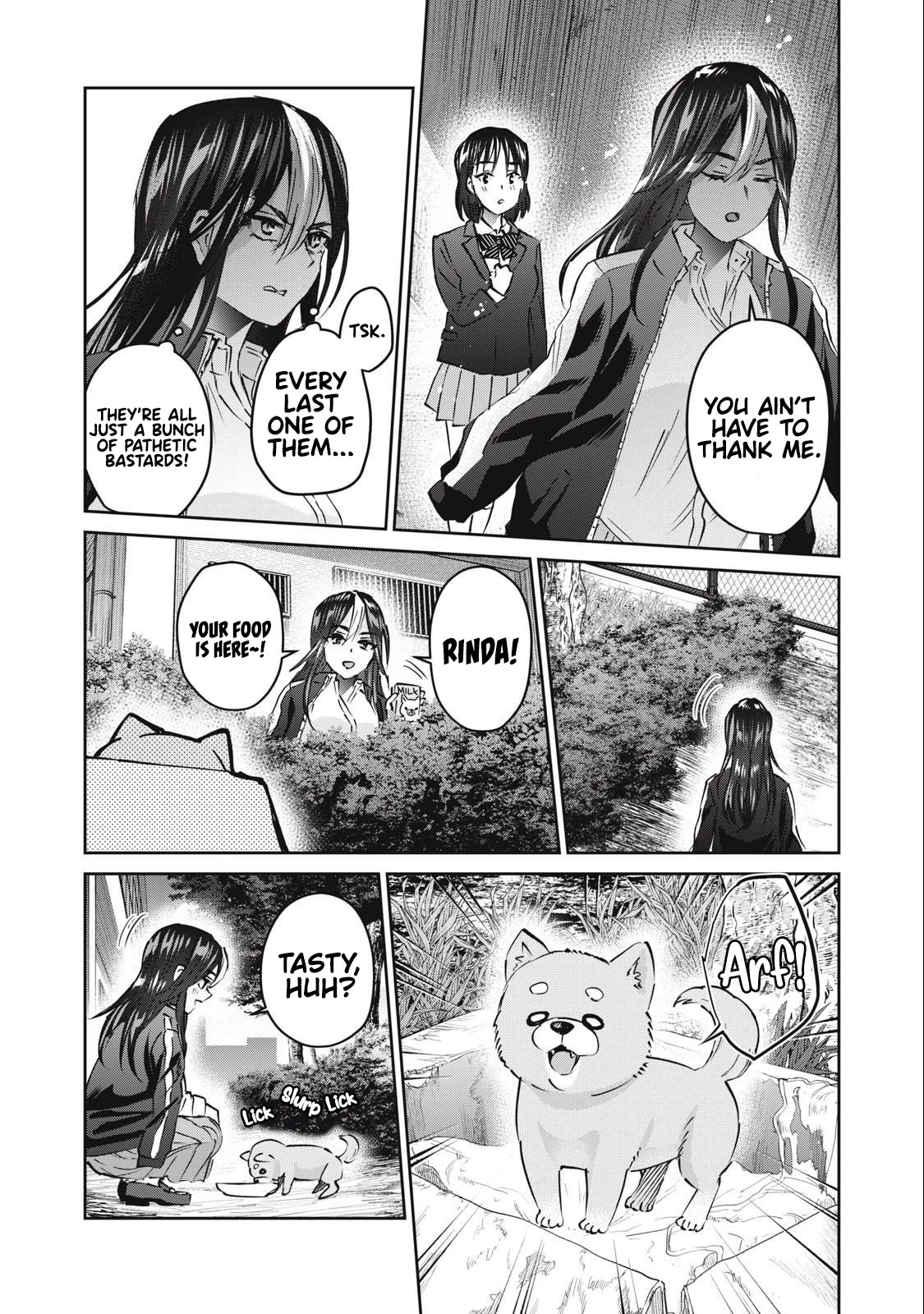 Gyaru Sensei Chapter 48 page 3 - Chapter 48: Yankee JK and a Moist Shelter From The Rain