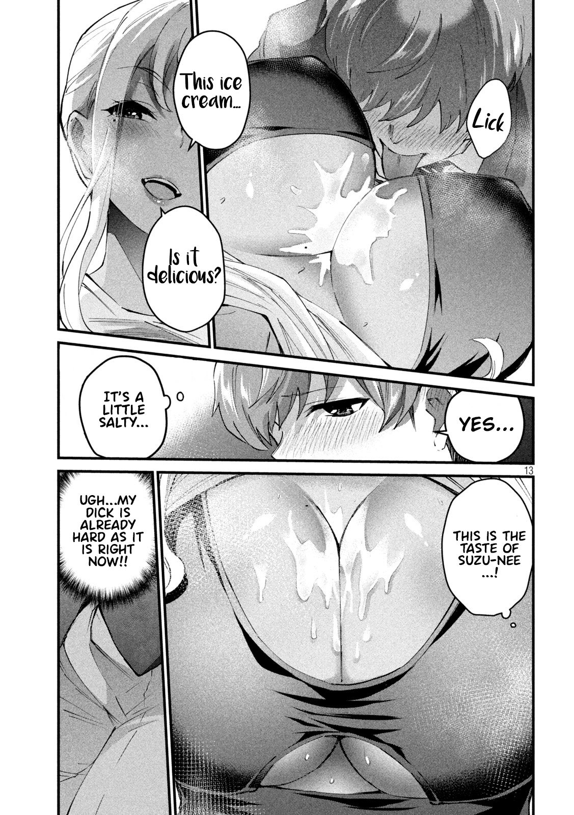 Gyaru Sensei Chapter 5 page 14 - Chapter 5: Gal-Sen and Ice Cream Sticks