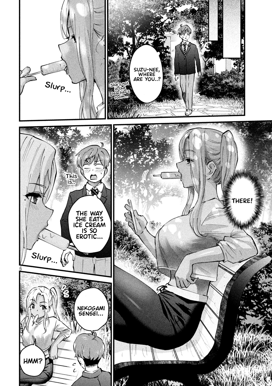 Gyaru Sensei Chapter 5 page 7 - Chapter 5: Gal-Sen and Ice Cream Sticks