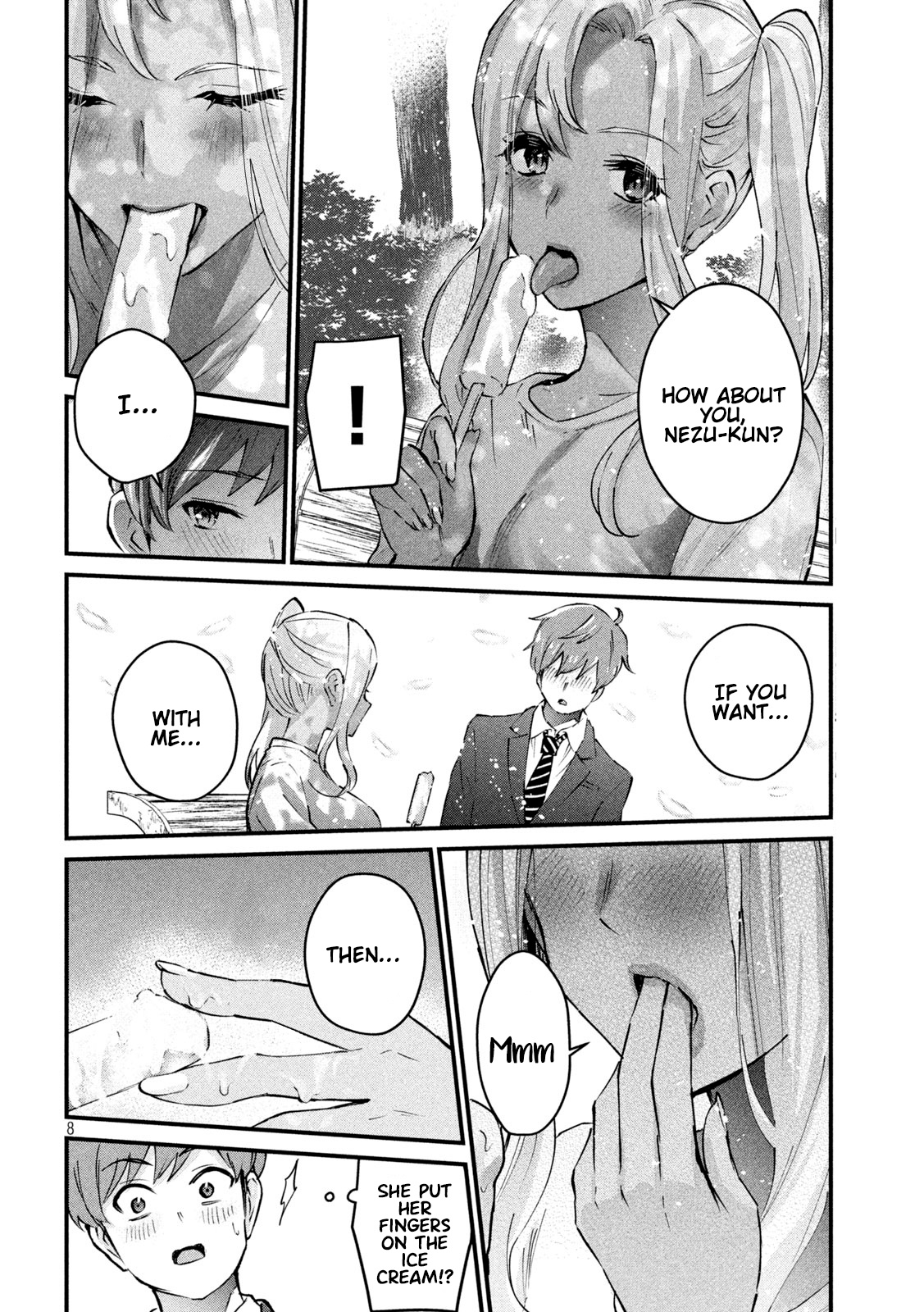 Gyaru Sensei Chapter 5 page 9 - Chapter 5: Gal-Sen and Ice Cream Sticks