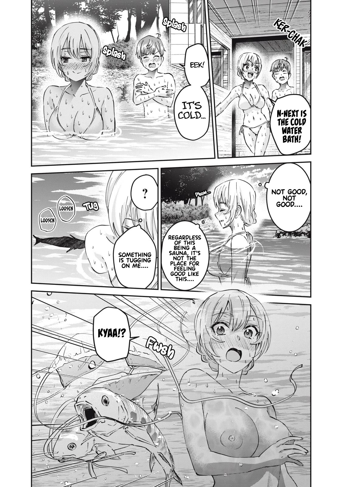Gyaru Sensei Chapter 50 page 13 - Chapter 50: Blond Sensei and The Sauna