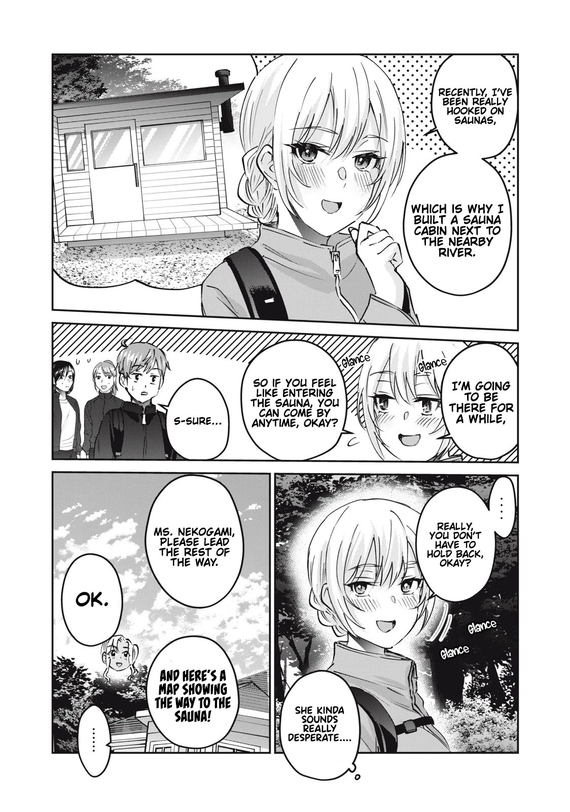 Gyaru Sensei Chapter 50 page 3 - Chapter 50: Blond Sensei and The Sauna