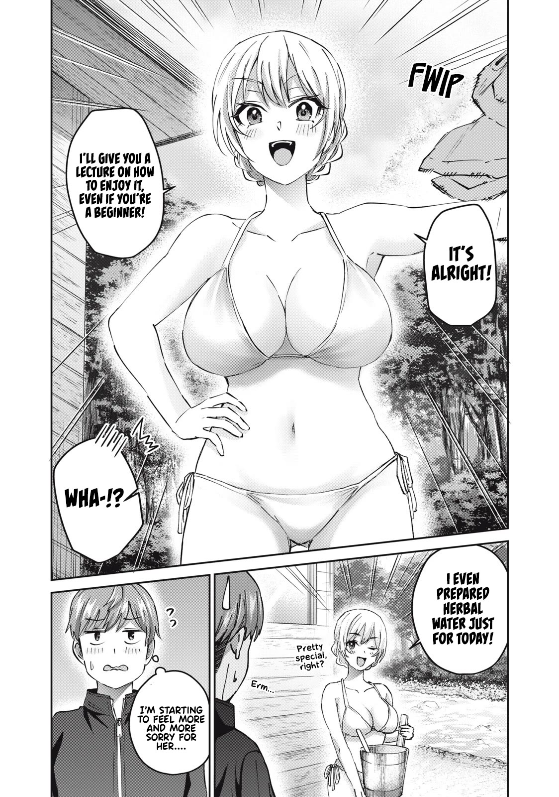 Gyaru Sensei Chapter 50 page 6 - Chapter 50: Blond Sensei and The Sauna