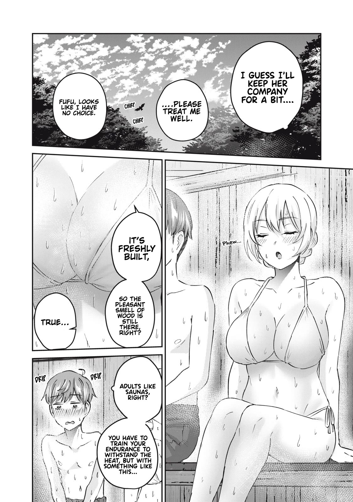 Gyaru Sensei Chapter 50 page 7 - Chapter 50: Blond Sensei and The Sauna