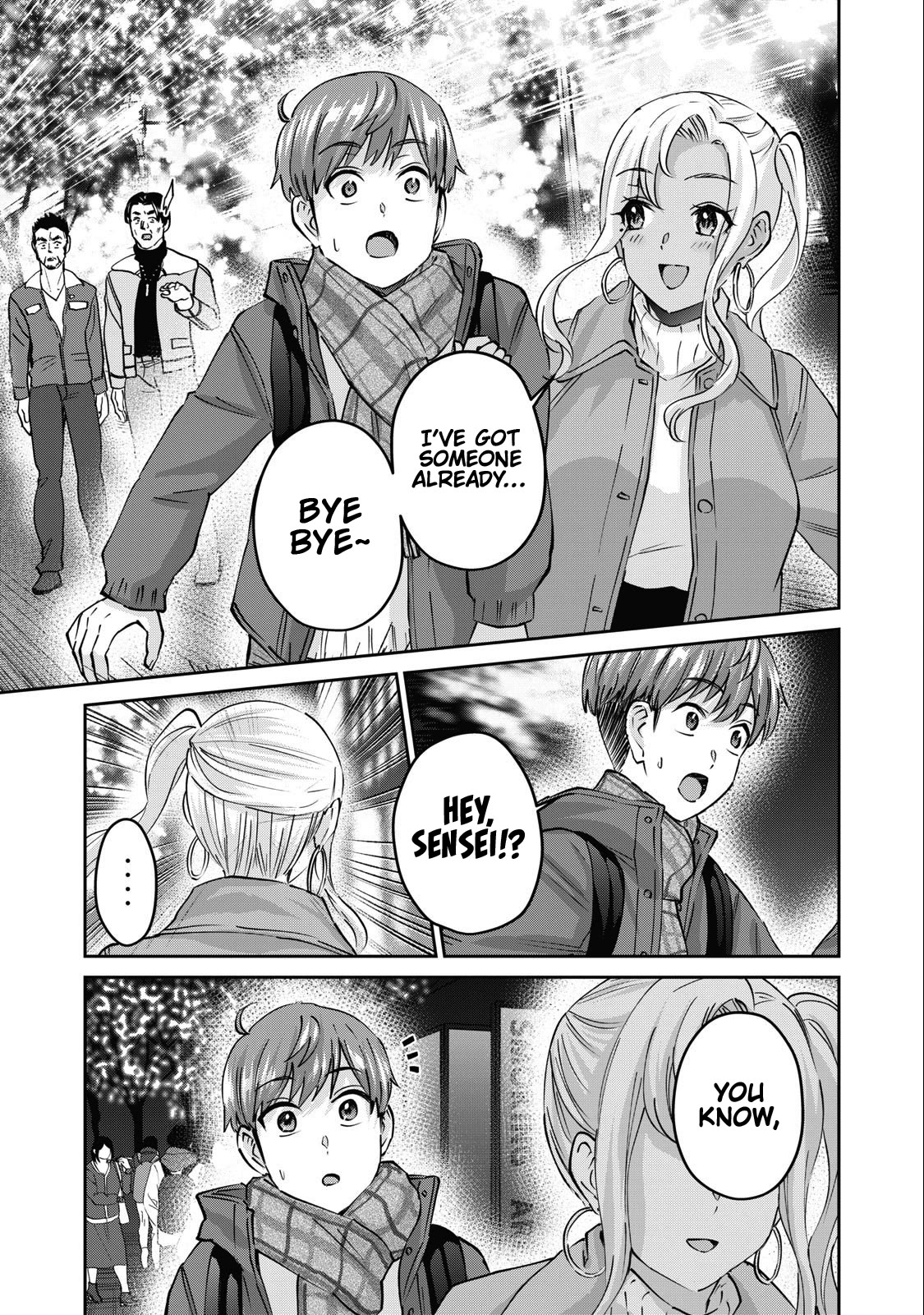 Gyaru Sensei Chapter 53 page 4 - Chapter 53: Gyaru-Sen and The X-Mas Party