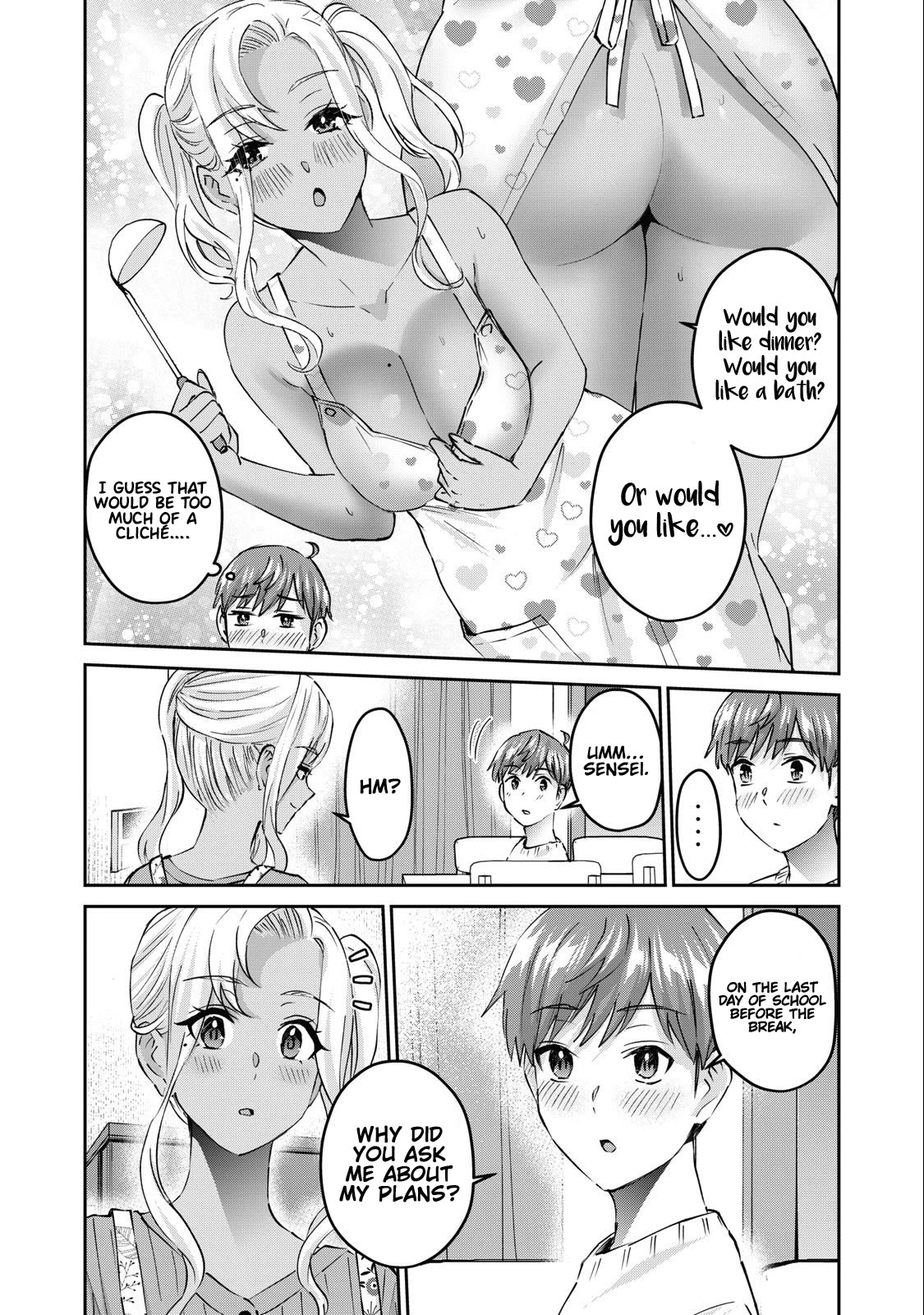 Gyaru Sensei Chapter 53 page 7 - Chapter 53: Gyaru-Sen and The X-Mas Party
