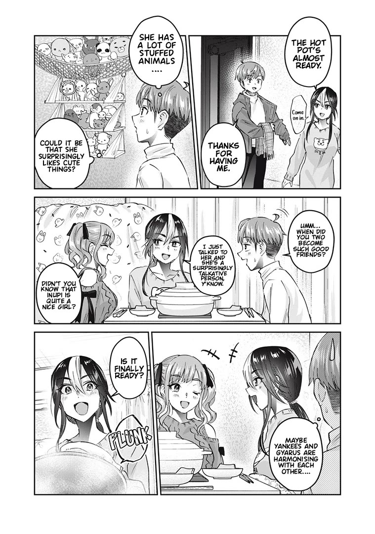 Gyaru Sensei Chapter 55 page 3 - Chapter 55: Yankee & Gyaru JK and The Blind Hotpot Party