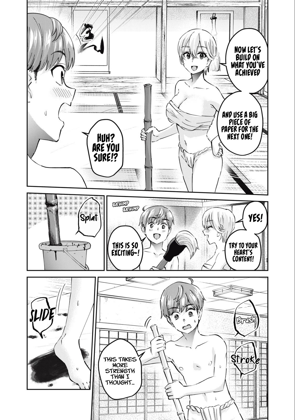 Gyaru Sensei Chapter 56 page 10 - Chapter 56: Ikemen JK and The First Writing