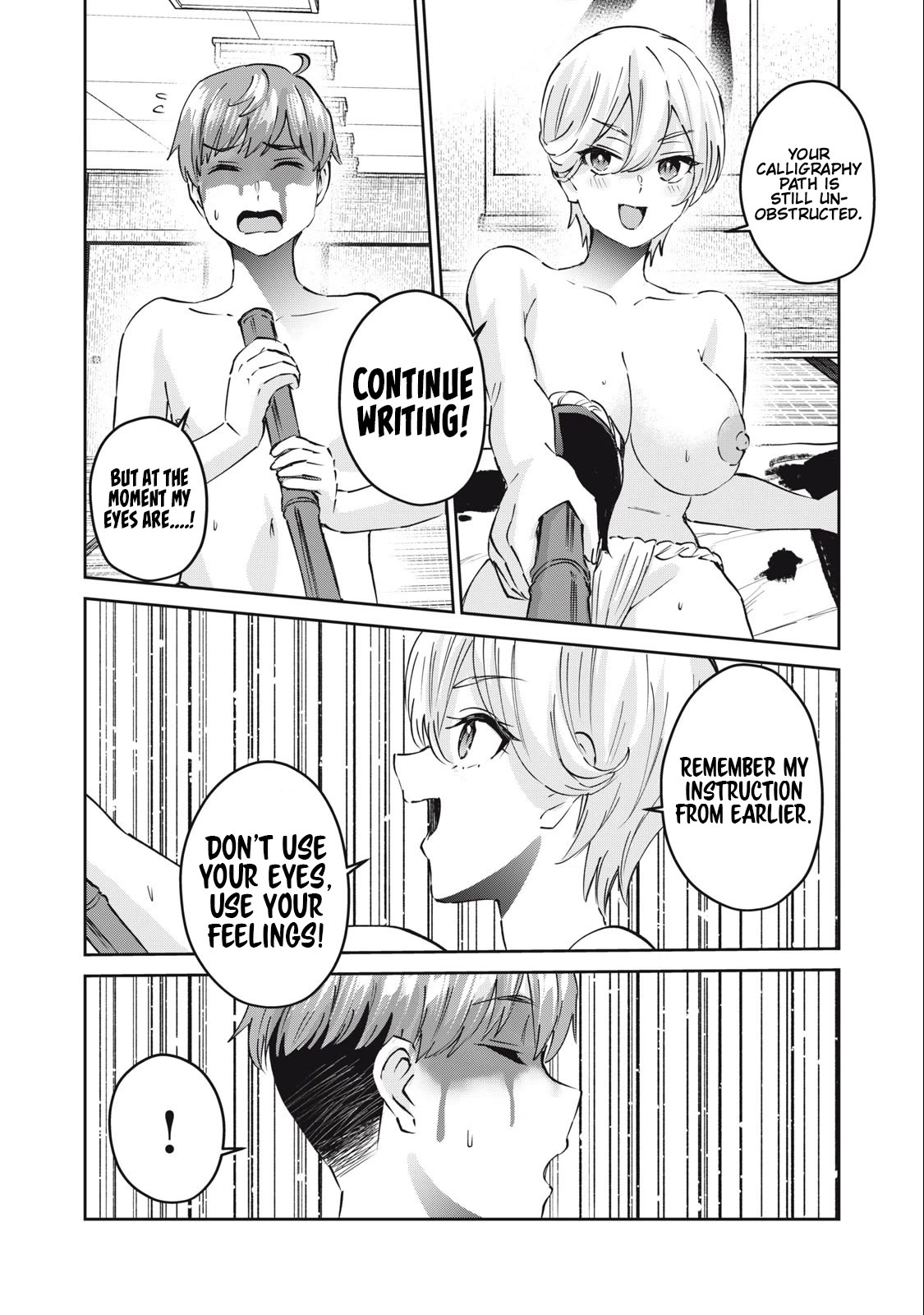 Gyaru Sensei Chapter 56 page 13 - Chapter 56: Ikemen JK and The First Writing