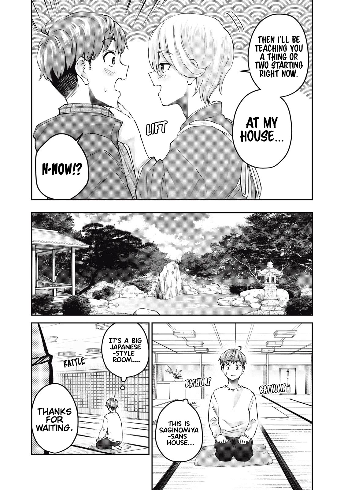 Gyaru Sensei Chapter 56 page 4 - Chapter 56: Ikemen JK and The First Writing