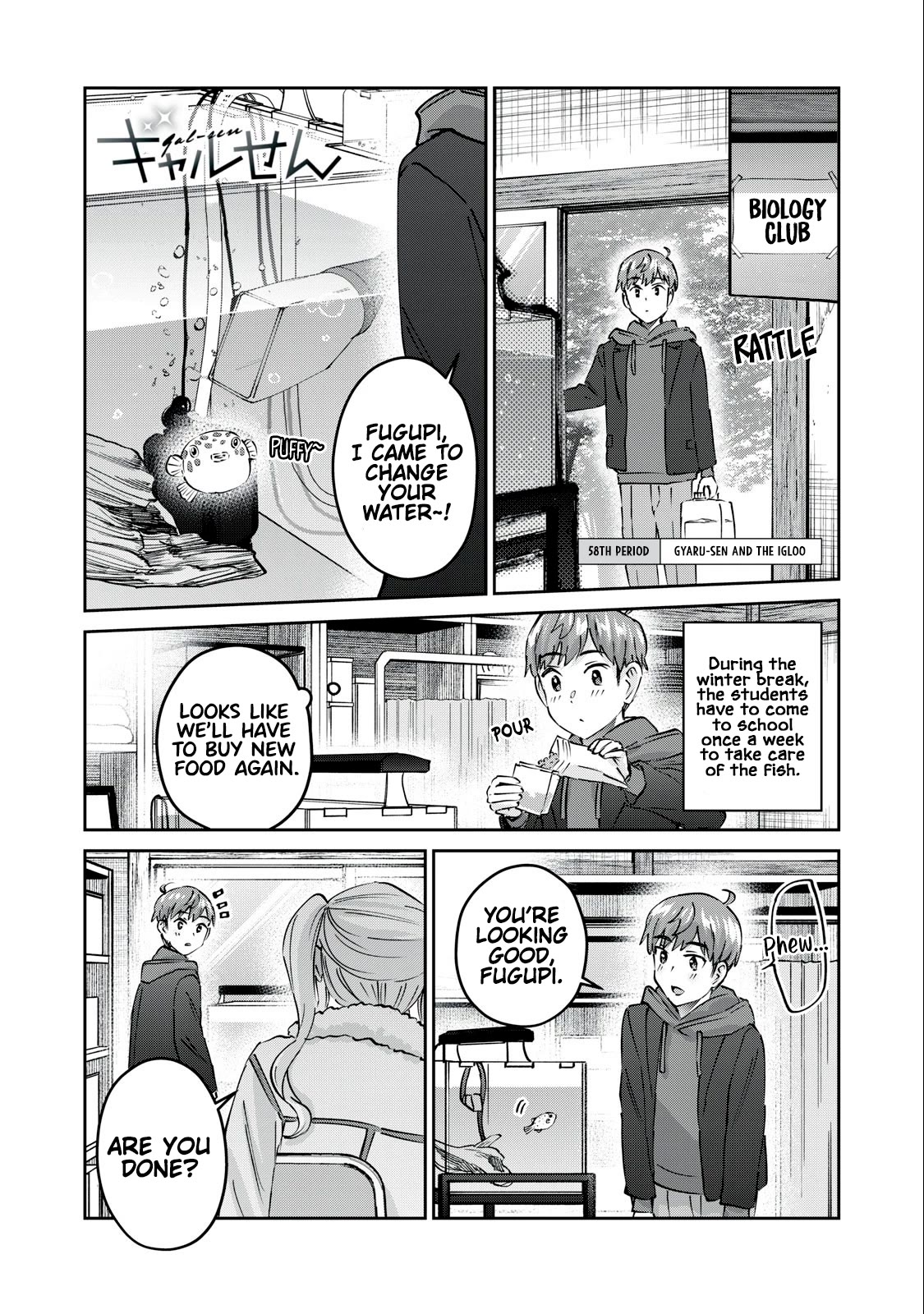 Gyaru Sensei Chapter 58 page 2 - Chapter 58: Gyaru-Sen and The Igloo