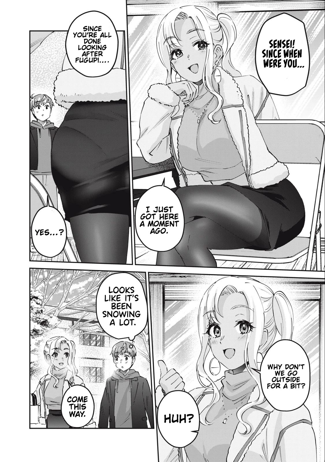 Gyaru Sensei Chapter 58 page 3 - Chapter 58: Gyaru-Sen and The Igloo