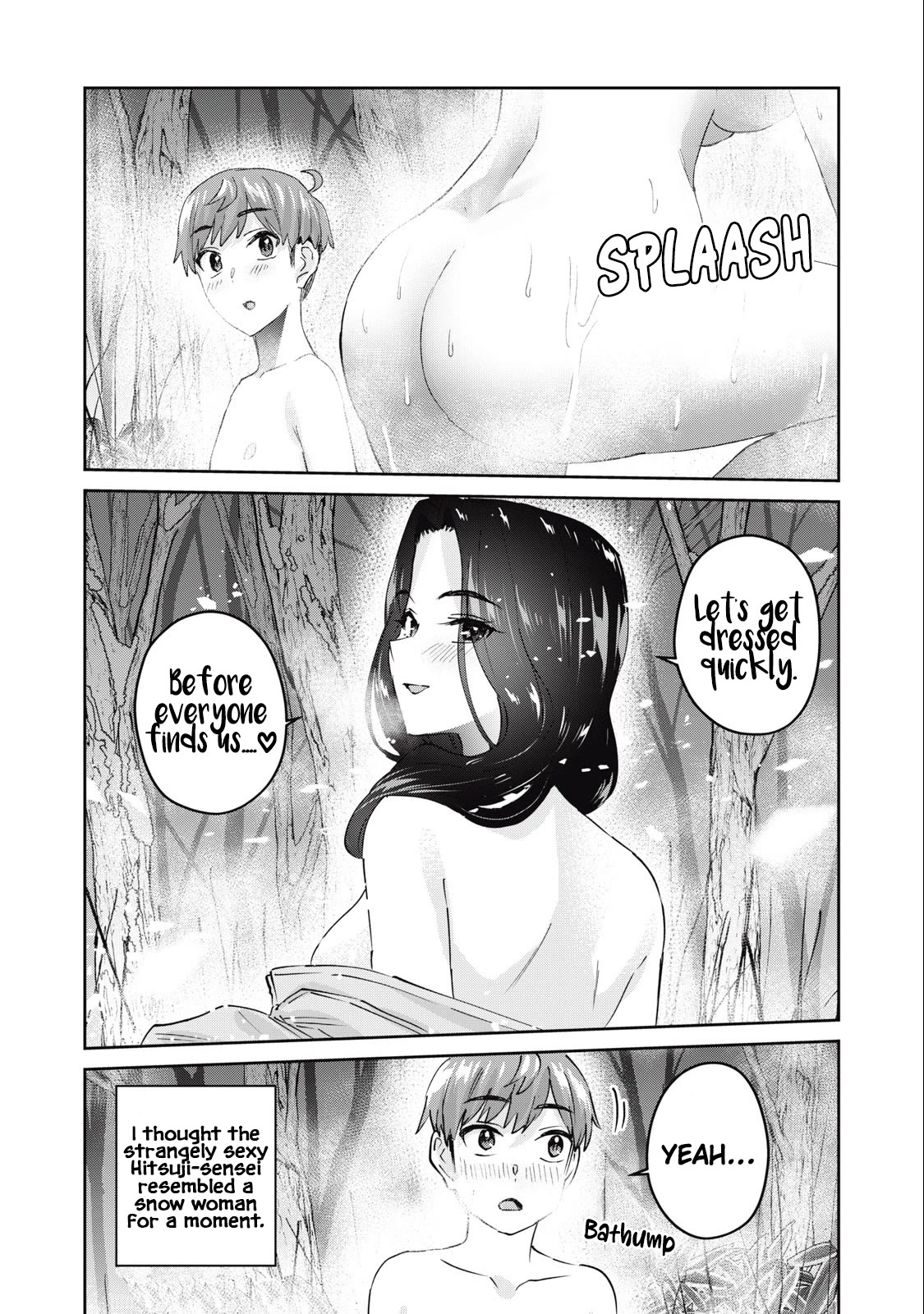 Gyaru Sensei Chapter 59 page 17 - Chapter 59: Mama-Sen and a Natural Hot Spring