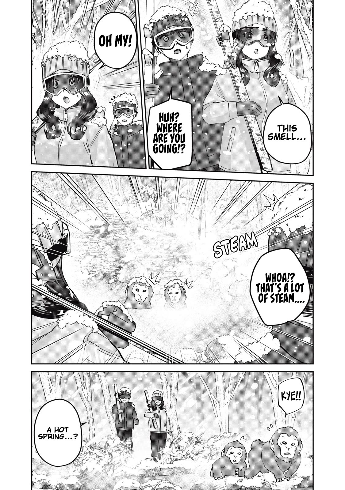Gyaru Sensei Chapter 59 page 3 - Chapter 59: Mama-Sen and a Natural Hot Spring