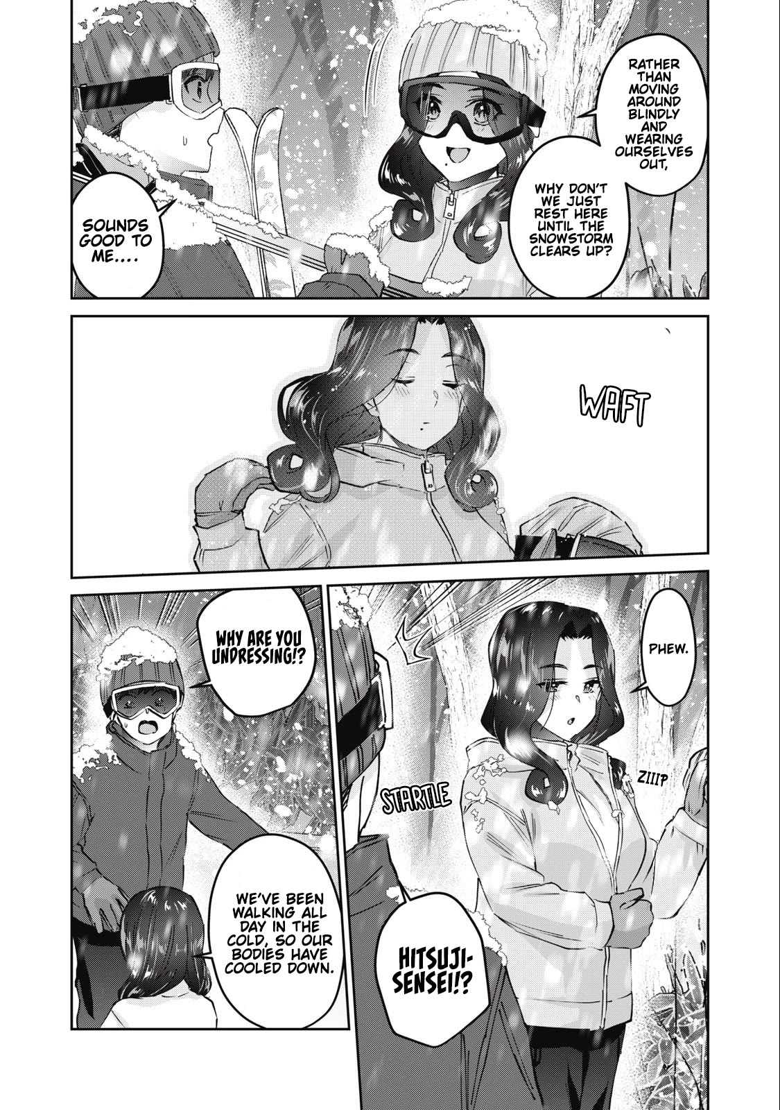 Gyaru Sensei Chapter 59 page 4 - Chapter 59: Mama-Sen and a Natural Hot Spring