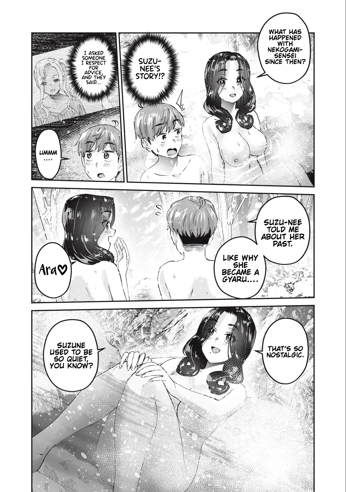 Gyaru Sensei Chapter 59 page 8 - Chapter 59: Mama-Sen and a Natural Hot Spring