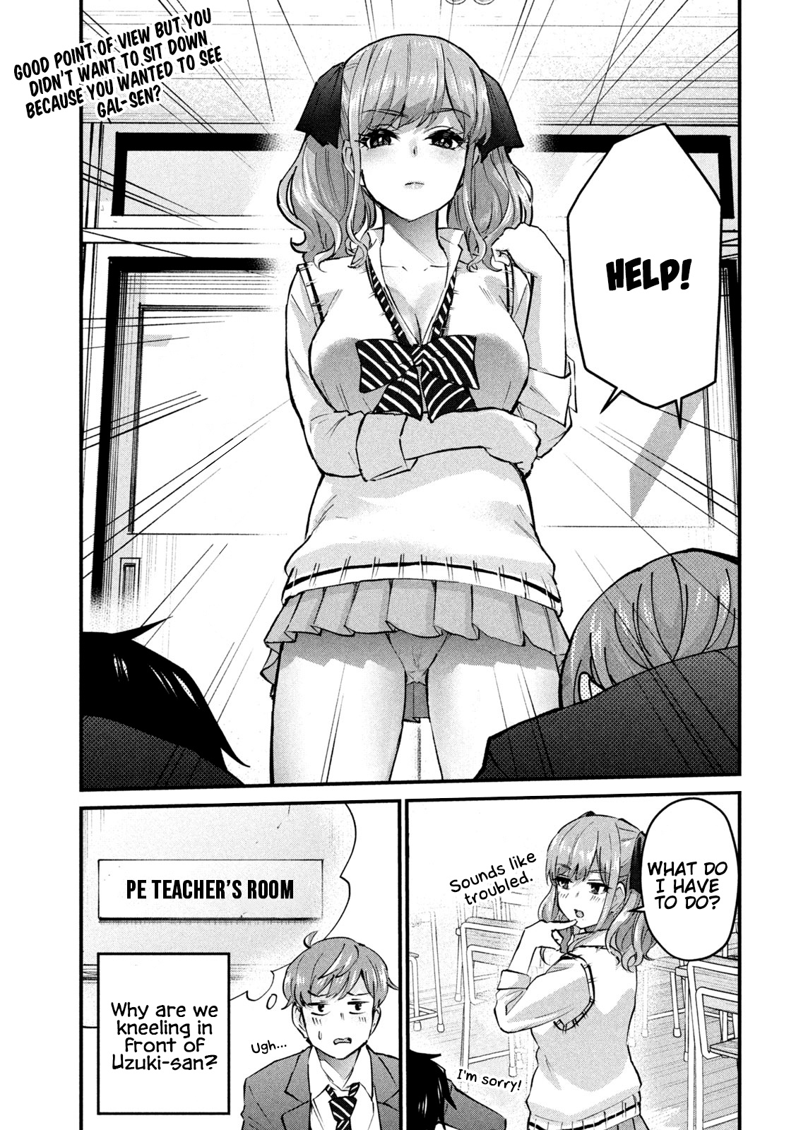 Gyaru Sensei Chapter 6 page 3 - Chapter 6: The Common Sense of Gal-Sen