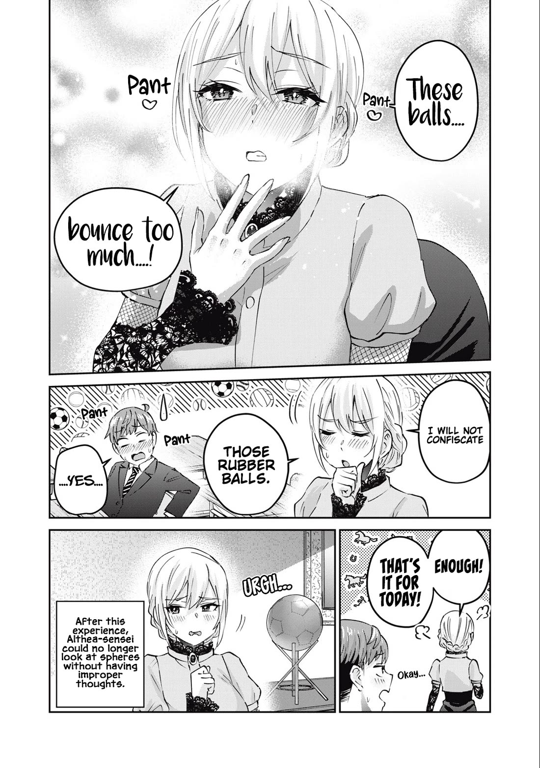 Gyaru Sensei Chapter 61 page 17 - Chapter 61: Blond-Sensei And Playing With Balls