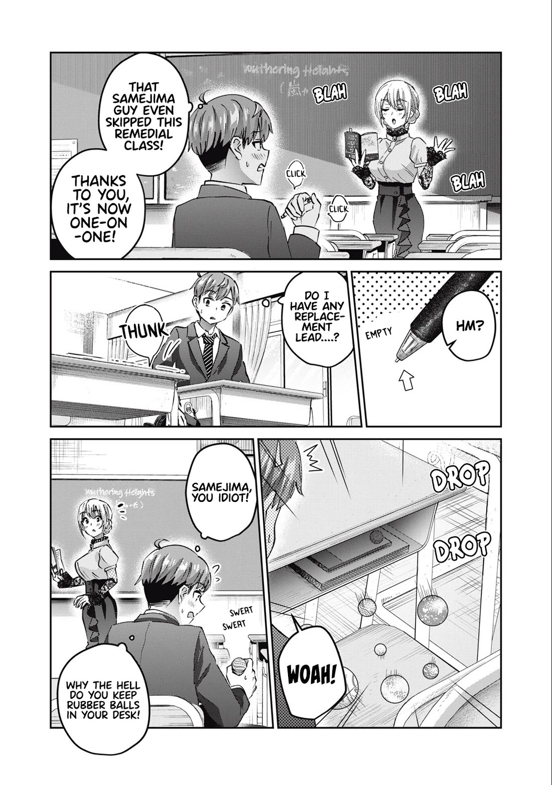 Gyaru Sensei Chapter 61 page 3 - Chapter 61: Blond-Sensei And Playing With Balls