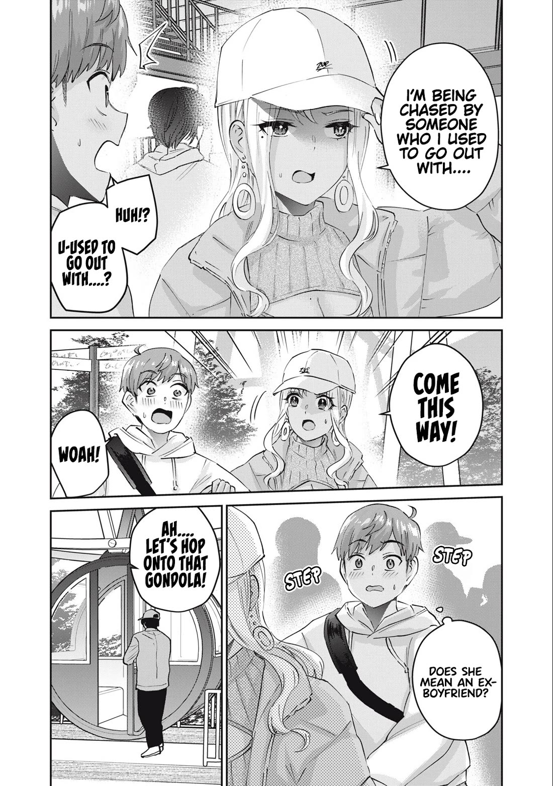 Gyaru Sensei Chapter 66 page 4 - Chapter 66: Gyaru-sen And The Ferris Wheel