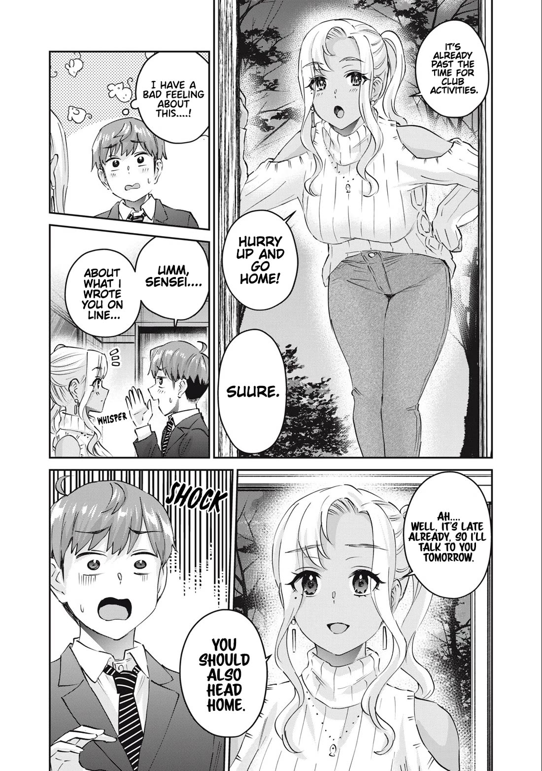 Gyaru Sensei Chapter 68 page 3 - Chapter 68: Gyaru-sen And A Drive