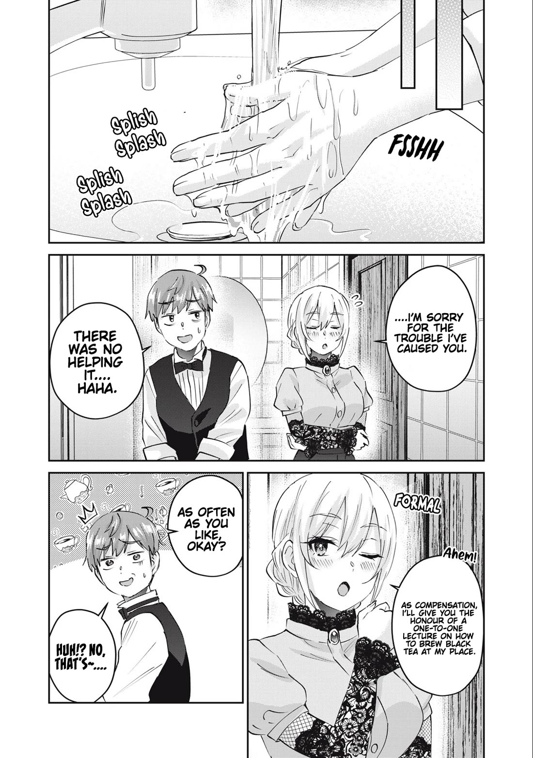 Gyaru Sensei Chapter 69 page 17 - Chapter 69: Blond Sensei And The Black Tea Coaching
