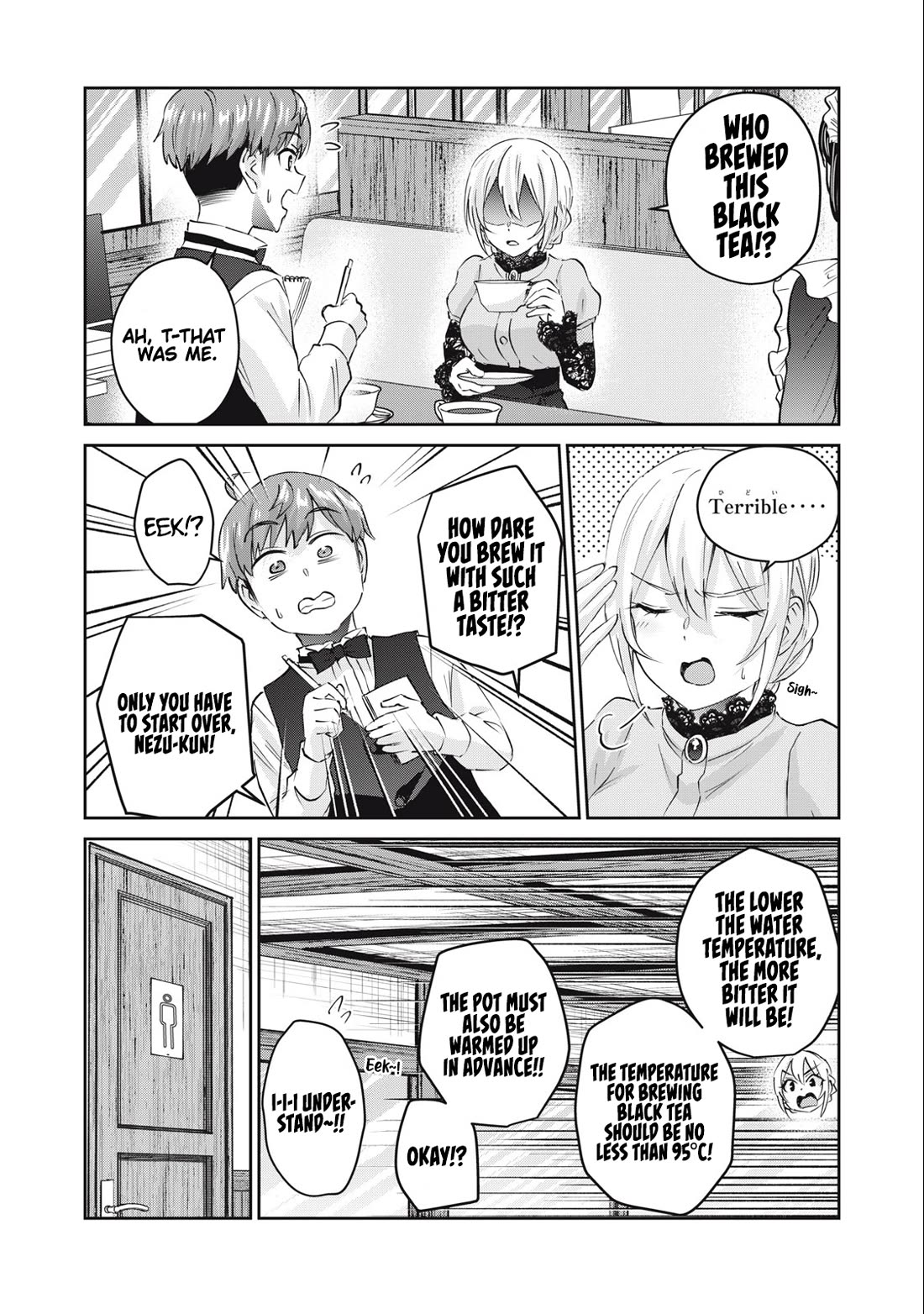 Gyaru Sensei Chapter 69 page 4 - Chapter 69: Blond Sensei And The Black Tea Coaching
