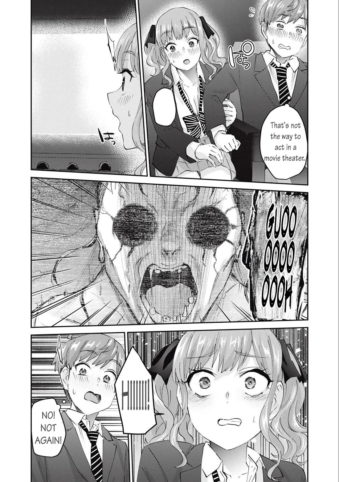 Gyaru Sensei Chapter 71 page 12 - Chapter 71: Watching a Movie with the Gal Classmate