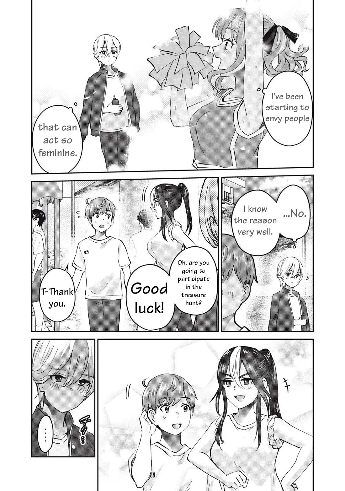 Gyaru Sensei Chapter 74 page 4 - Chapter 74: Treasure Hunt with the Handsome Schoolgirl