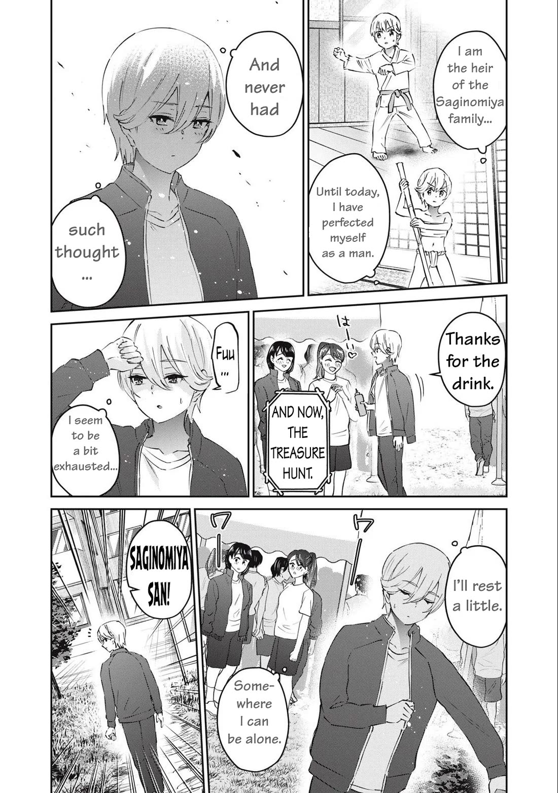 Gyaru Sensei Chapter 74 page 5 - Chapter 74: Treasure Hunt with the Handsome Schoolgirl