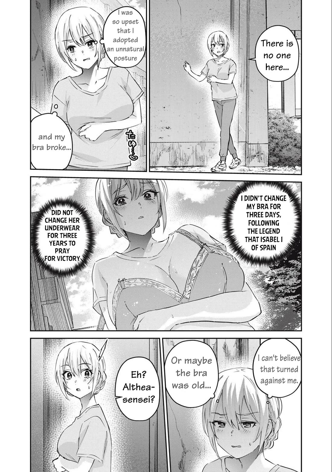 Gyaru Sensei Chapter 75 page 7 - Chapter 75: The Blonde Sensei's Strap