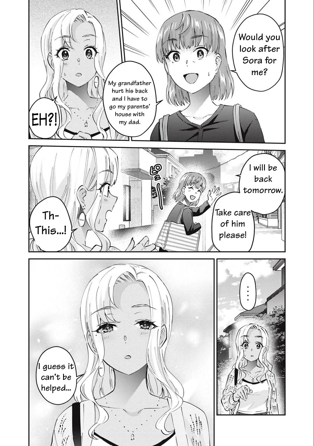 Gyaru Sensei Chapter 76 page 3 - Chapter 76: Final Arc: Sleepover with Gal-Sen
