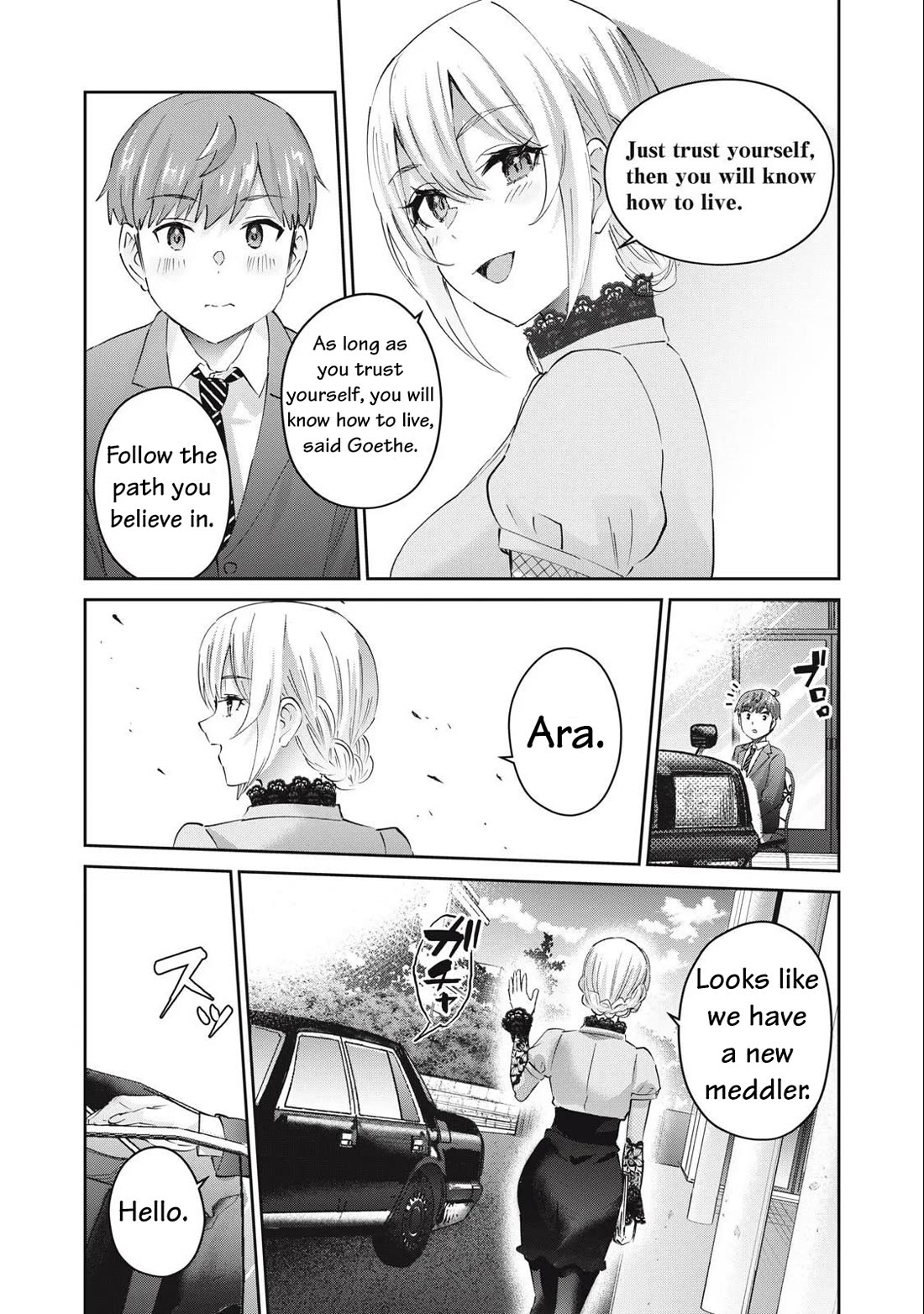 Gyaru Sensei Chapter 79 page 10 - Chapter 79: Final Arc: Gal-Sen's Farewell Ceremony