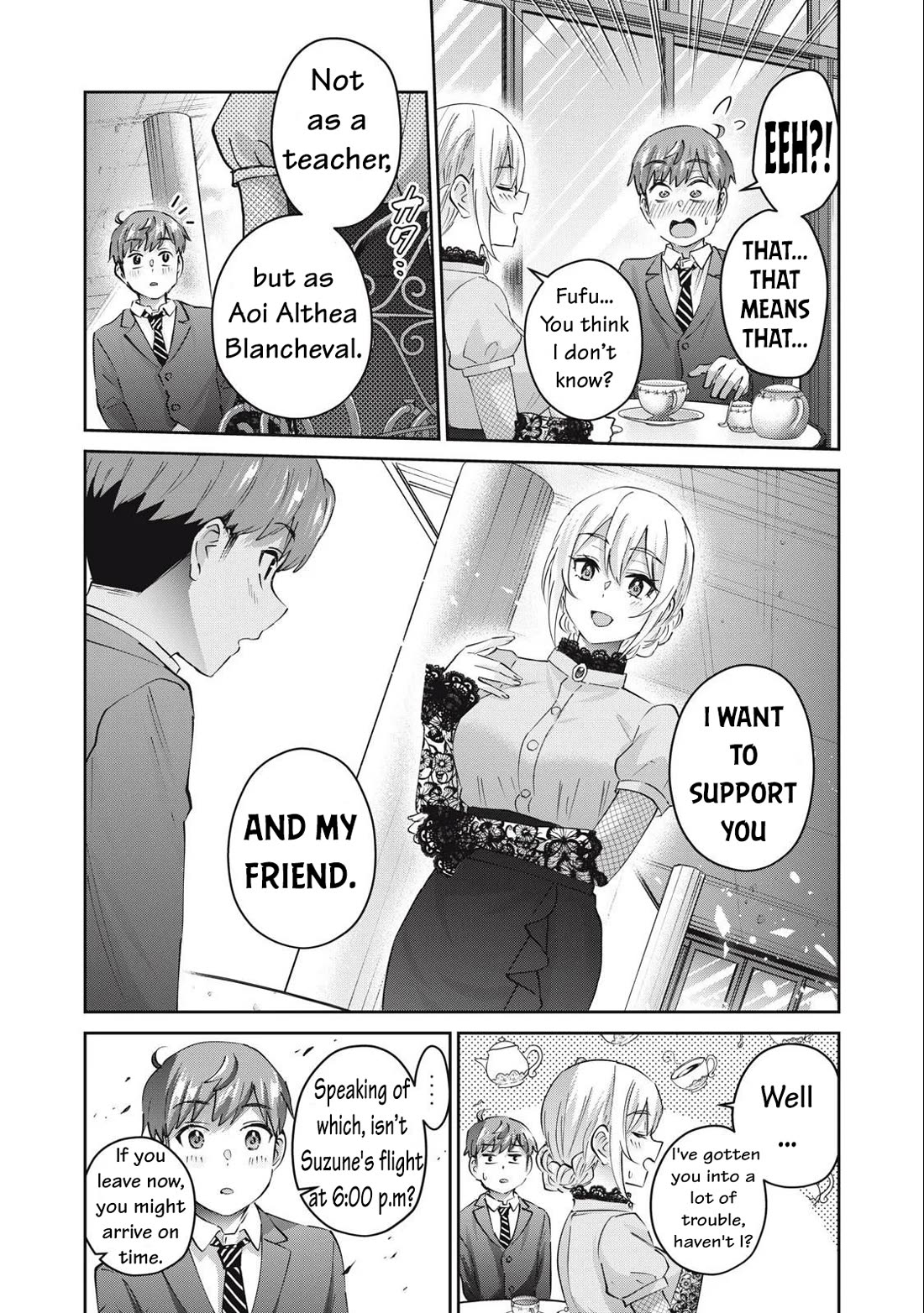 Gyaru Sensei Chapter 79 page 9 - Chapter 79: Final Arc: Gal-Sen's Farewell Ceremony