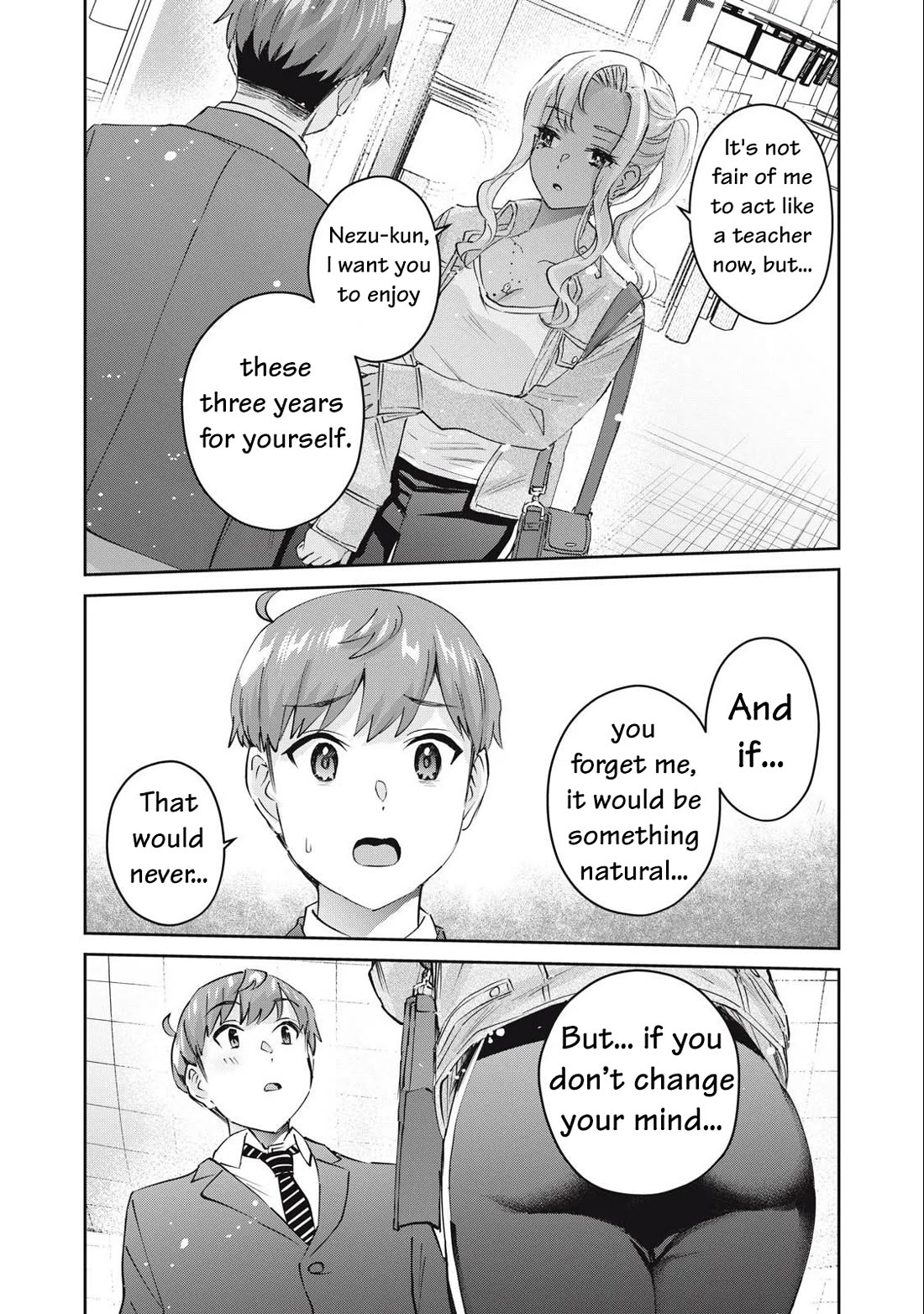 Gyaru Sensei Chapter 81 page 4 - Chapter 81: Final Arc: Gal-Sen and Sora [END]