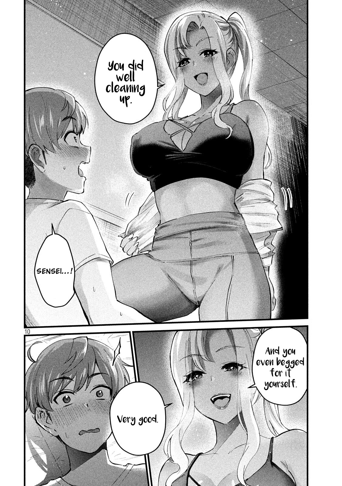 Gyaru Sensei Chapter 9 page 11 - Chapter 9: Exercising on the Mattress with Gal-Sen