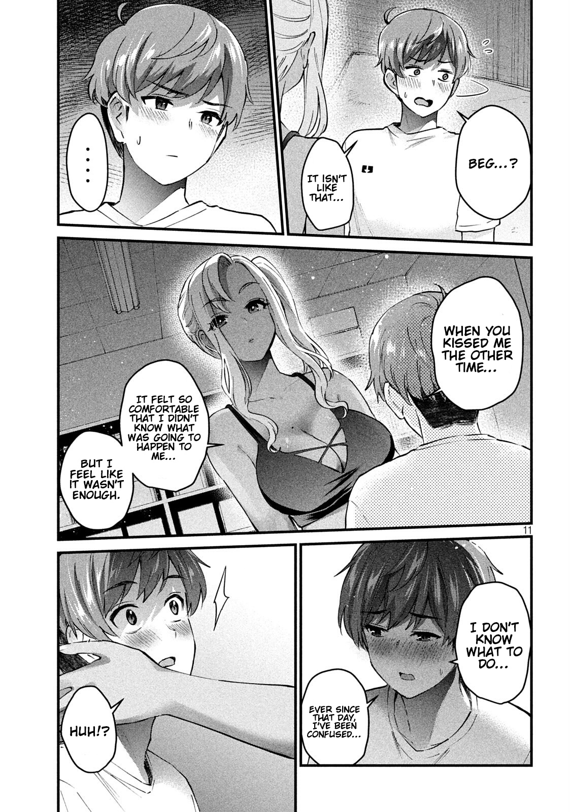 Gyaru Sensei Chapter 9 page 12 - Chapter 9: Exercising on the Mattress with Gal-Sen